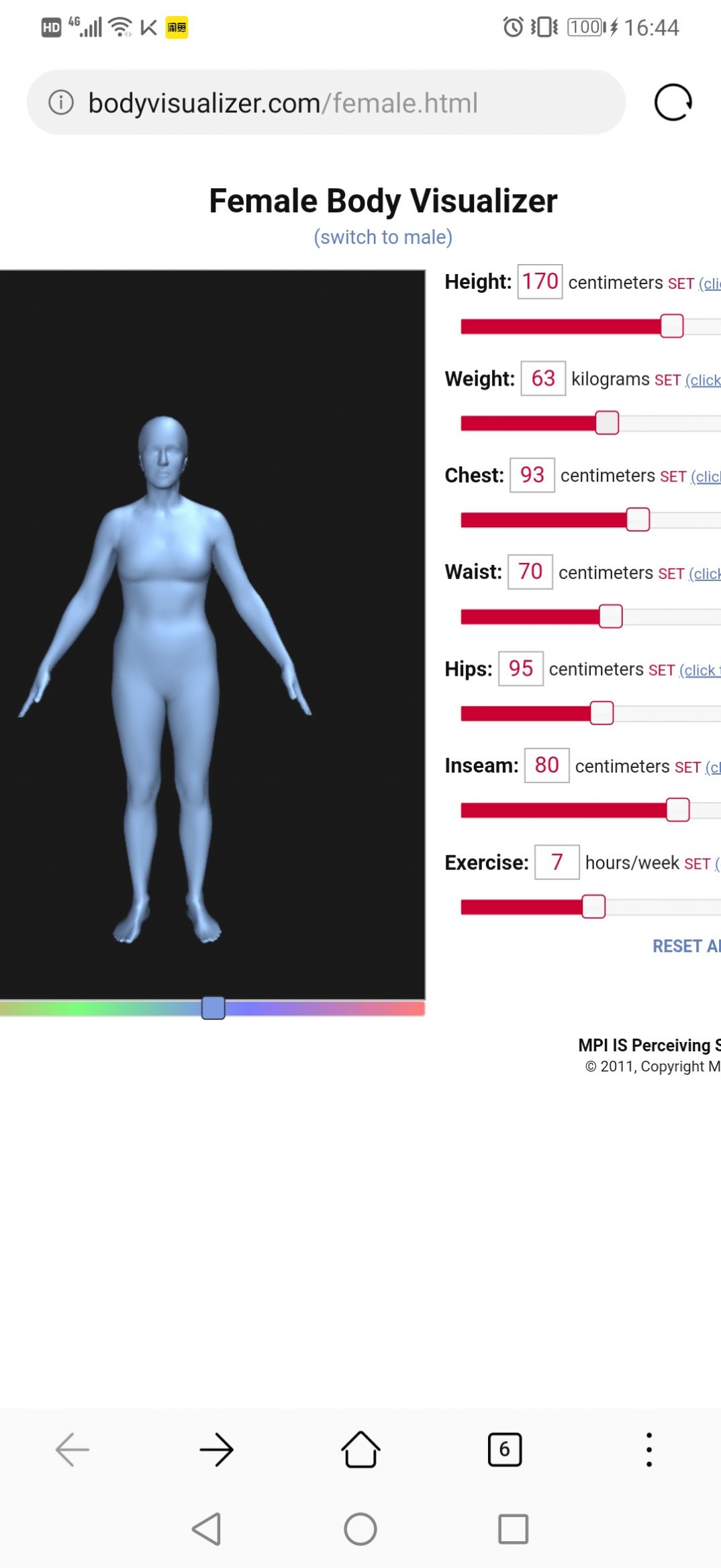 bodyvisualizer人體可視化儀中文最新版 v1.0