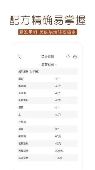 烘焙食譜