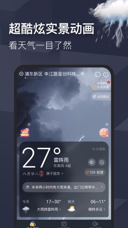 早晚天氣