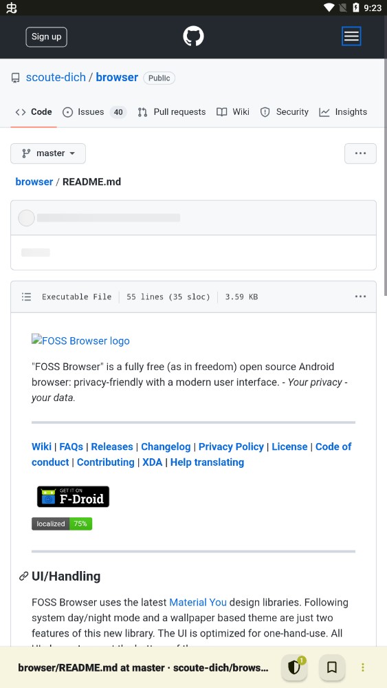 FOSS瀏覽器app官方版