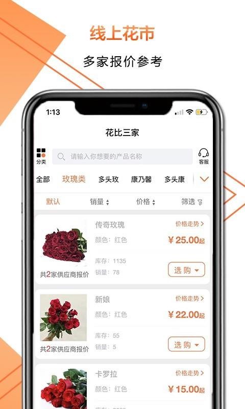 花比三家