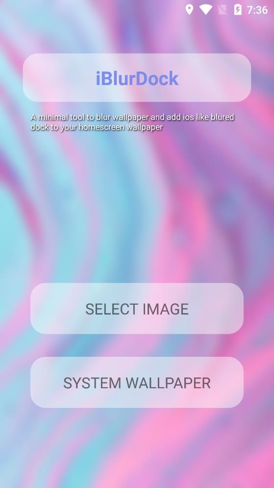 ios高斯模糊appiBlurDock安卓版