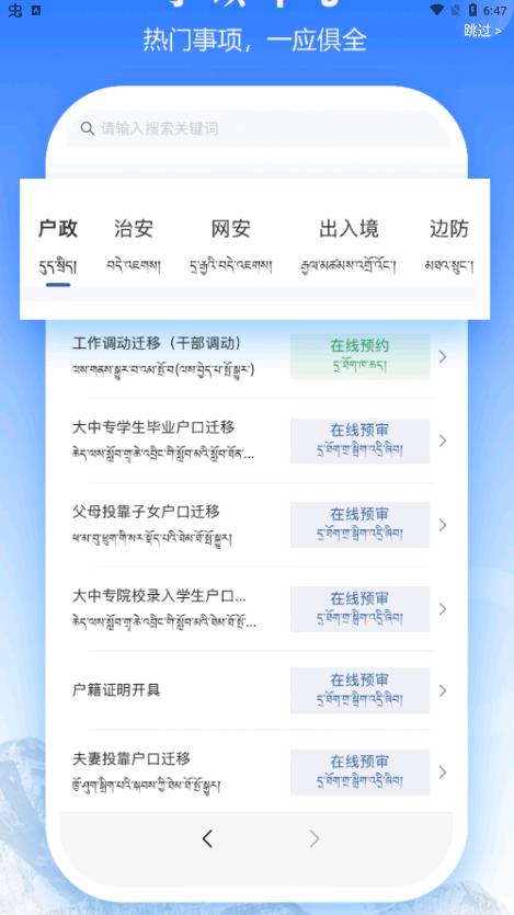 西藏公安app官方版