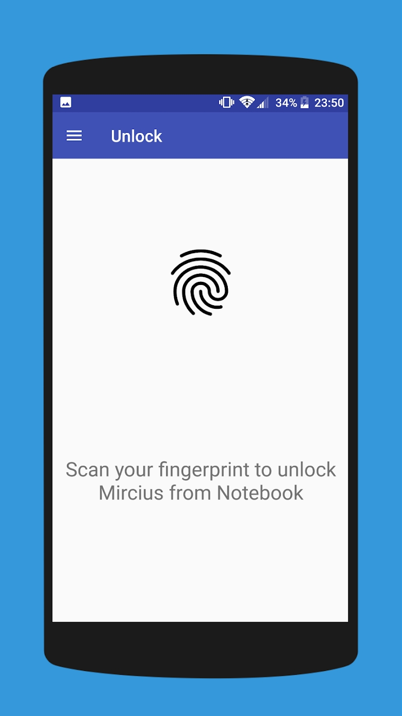 遠(yuǎn)程指紋解鎖App最新版(Remote Fingerprint Unlock)