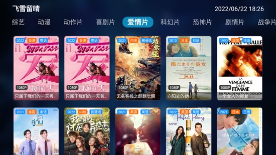 飛雪留晴電視版