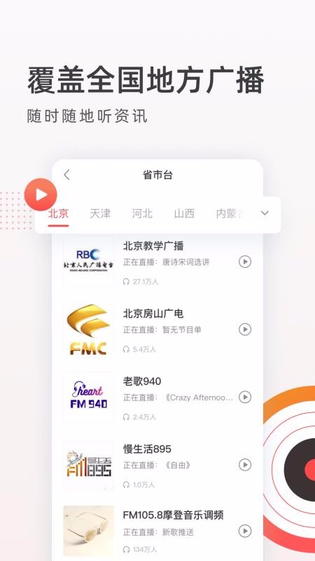 FM收音機廣播