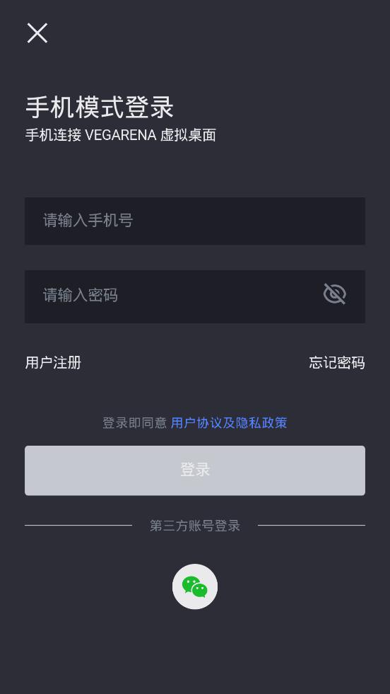 VEGArena云電腦軟件