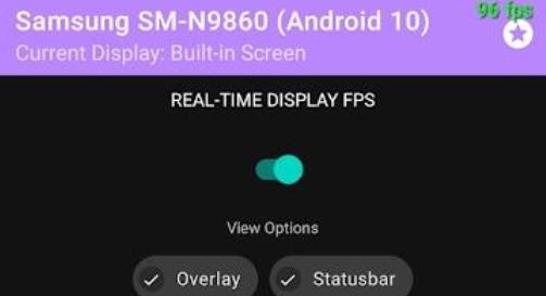 安卓實(shí)時顯示fps軟件(Display FPS)