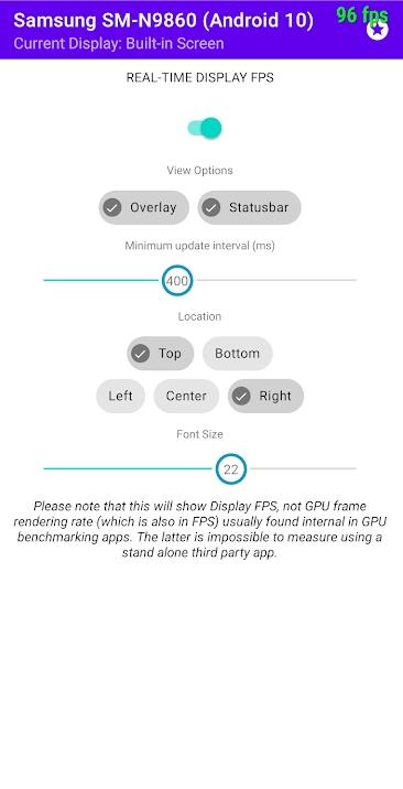 安卓實(shí)時顯示fps軟件(Display FPS)