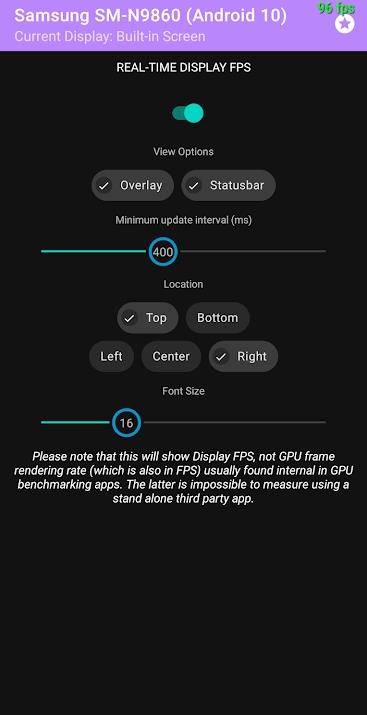 安卓實(shí)時顯示fps軟件(Display FPS)