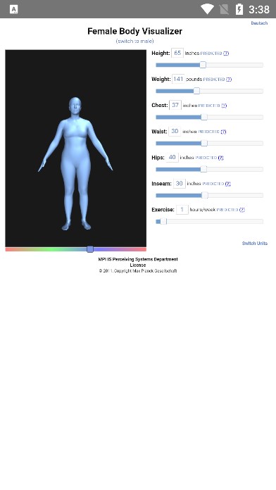 bodyvisualizer身材模擬器