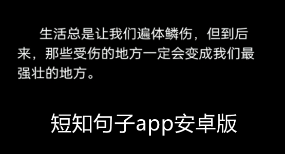 短知句子app安卓版