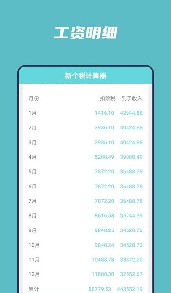 個(gè)稅工資計(jì)算器2023app下載