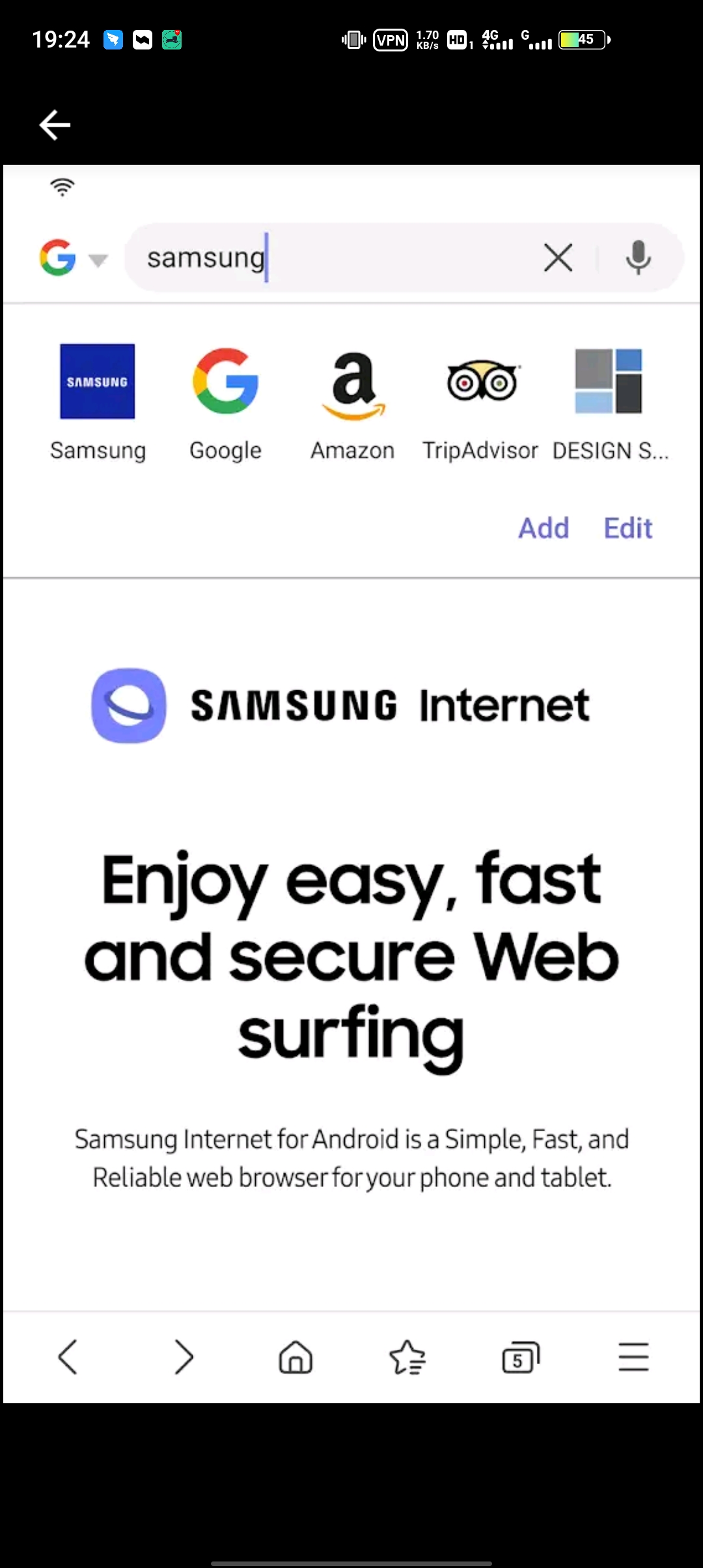 三星瀏覽器Beta版官方版(Samsung Internet Beta)