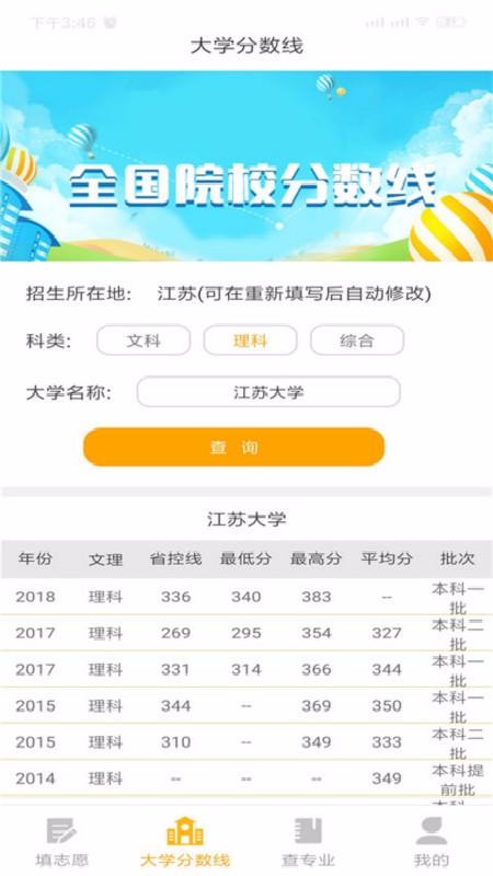 大學(xué)志愿報考