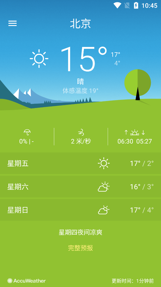 Xperia索尼天氣官方版本