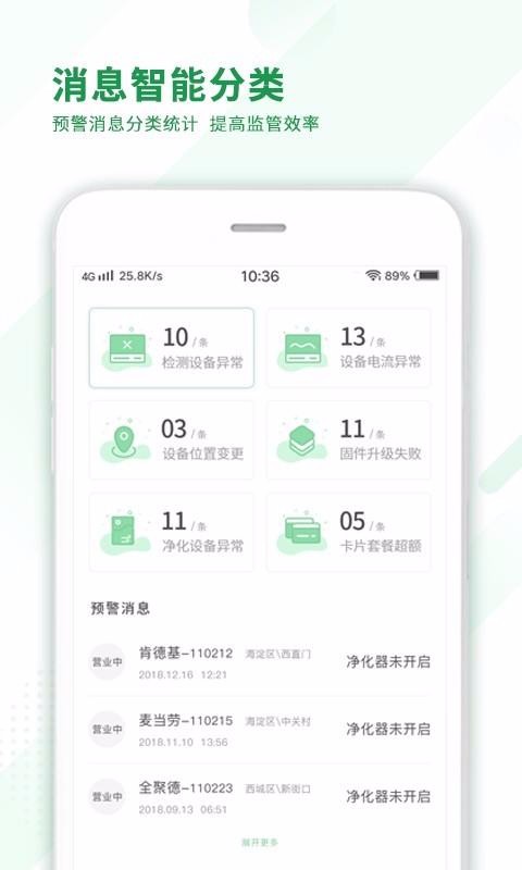 油煙監(jiān)測監(jiān)管端