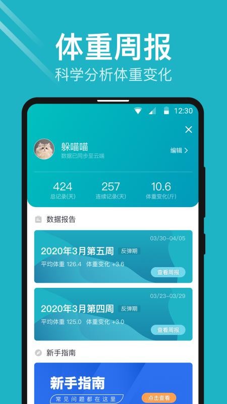 體重小本