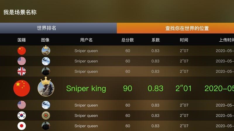 激光射擊訓練