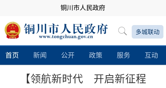 銅川政府網(wǎng)手機(jī)客戶端