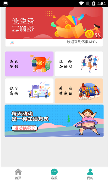 億渠運動賺錢版