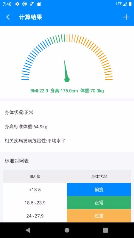BMI計算器