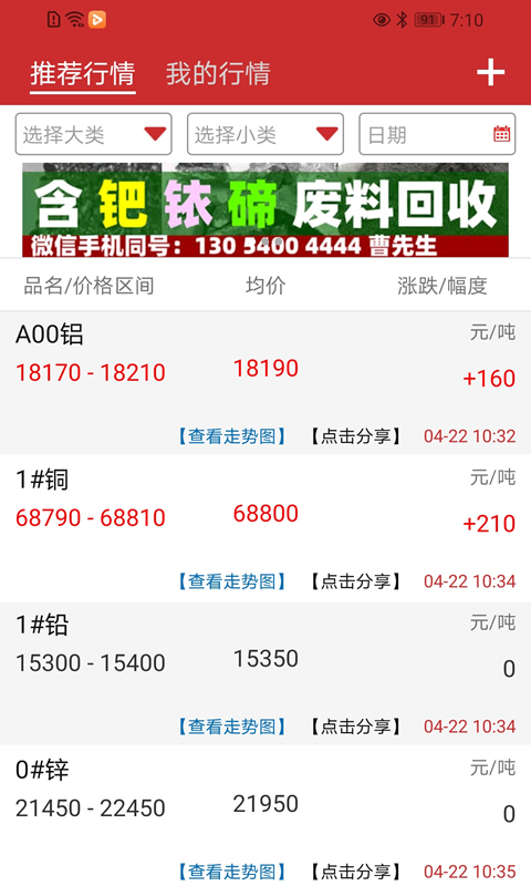 準(zhǔn)達(dá)資訊網(wǎng)有色金屬app手機(jī)客戶端
