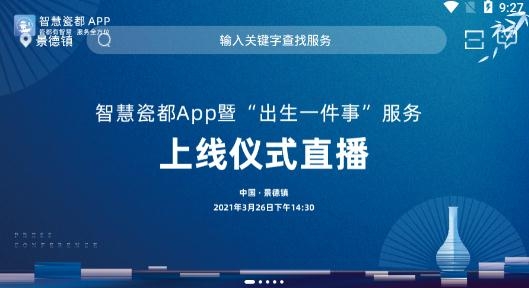 智慧瓷都出生一件事服務(wù)平臺(tái)