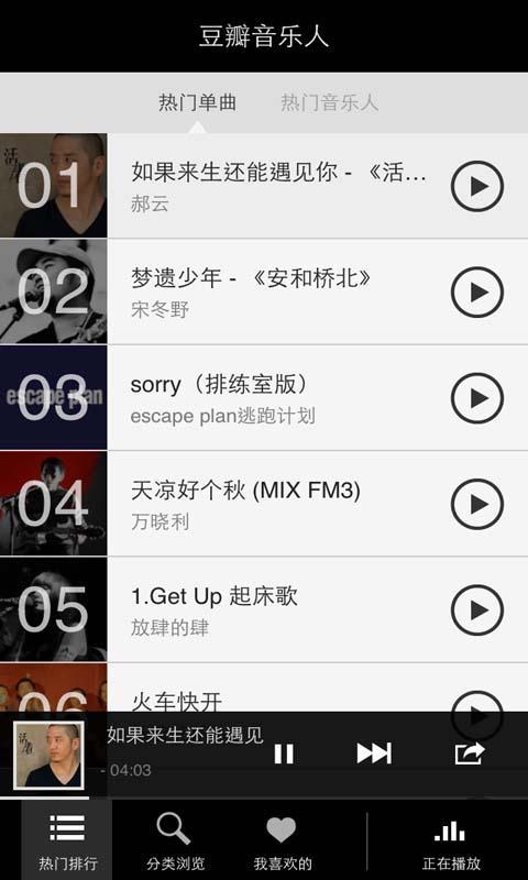 豆瓣音樂(lè)人app下載