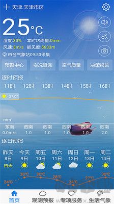 天津氣象客戶端更新通知
