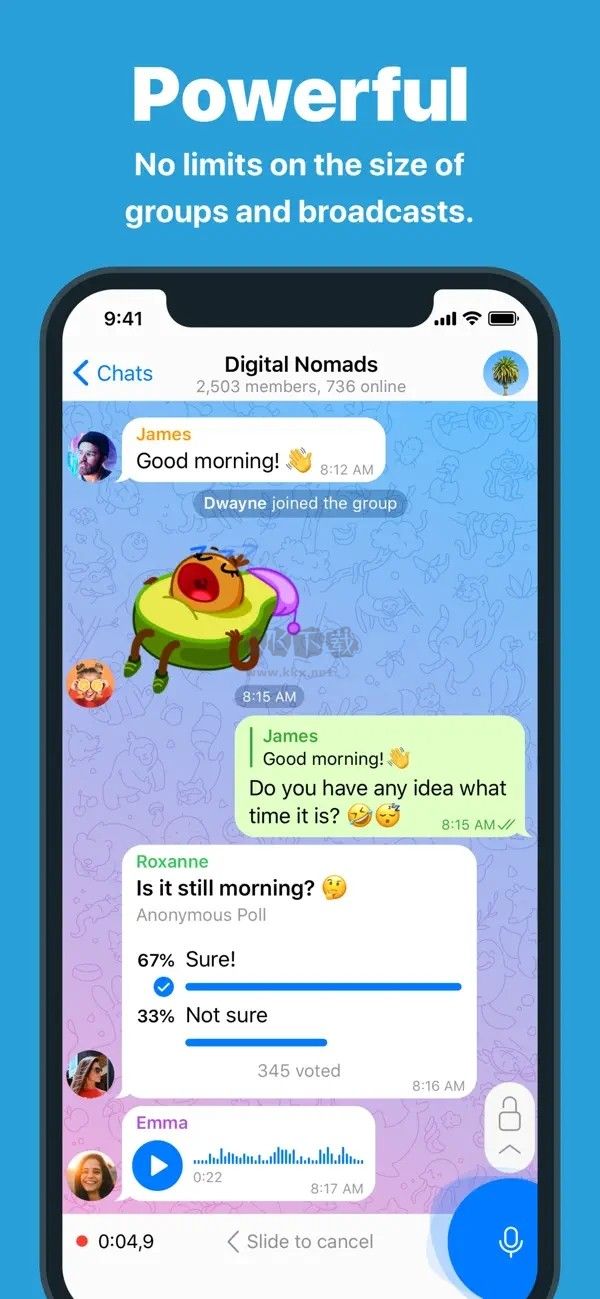 紙飛機telegram v9.5.4中文版