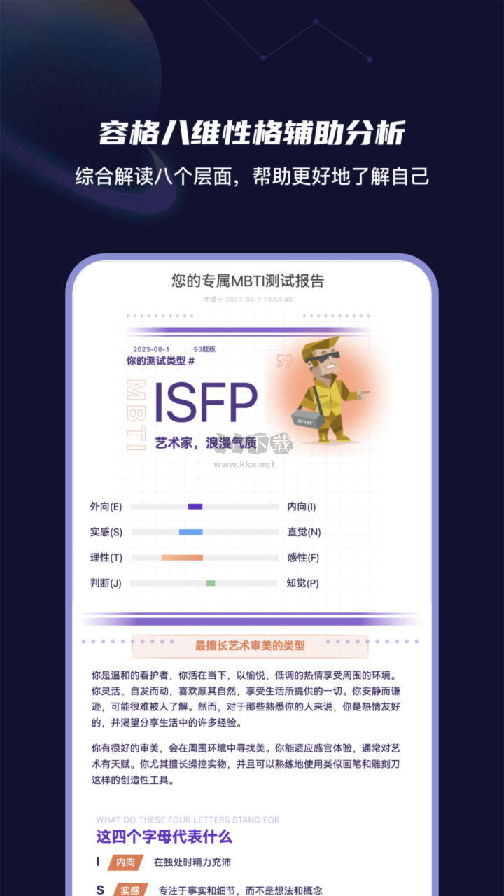 MBTI性格洞察大師app免費(fèi)版 v1.0