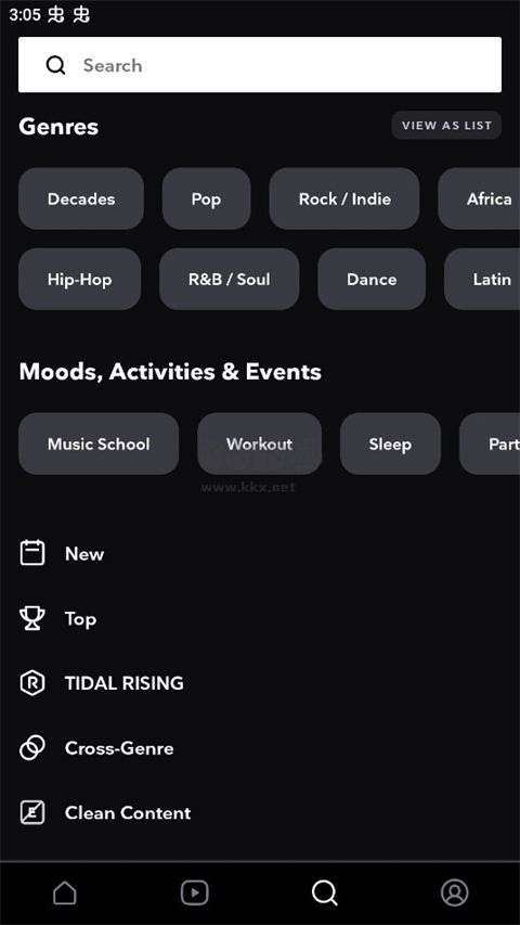 TIDAL(潮汐)音樂app安卓版