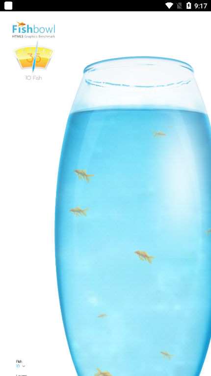 HTMLS Fish Bowl 性能測(cè)試工具