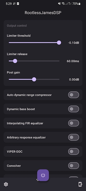 音效DSP官方版RootlessJamesDSP最新版