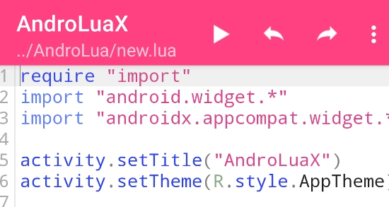 AndroLuaX app官方版