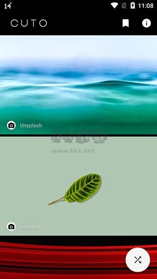 Cuto Wallpaper界面