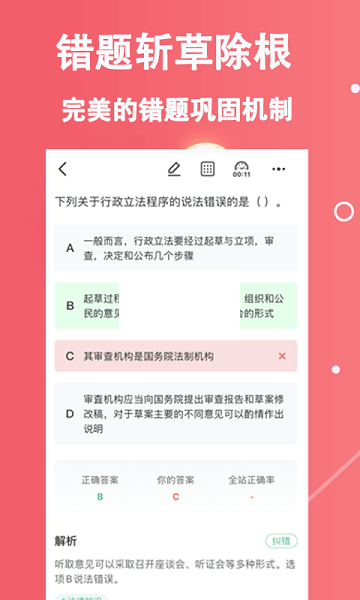 三支一扶練題狗APP