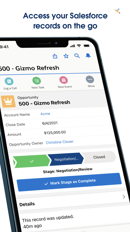Salesforce Android應(yīng)用程序