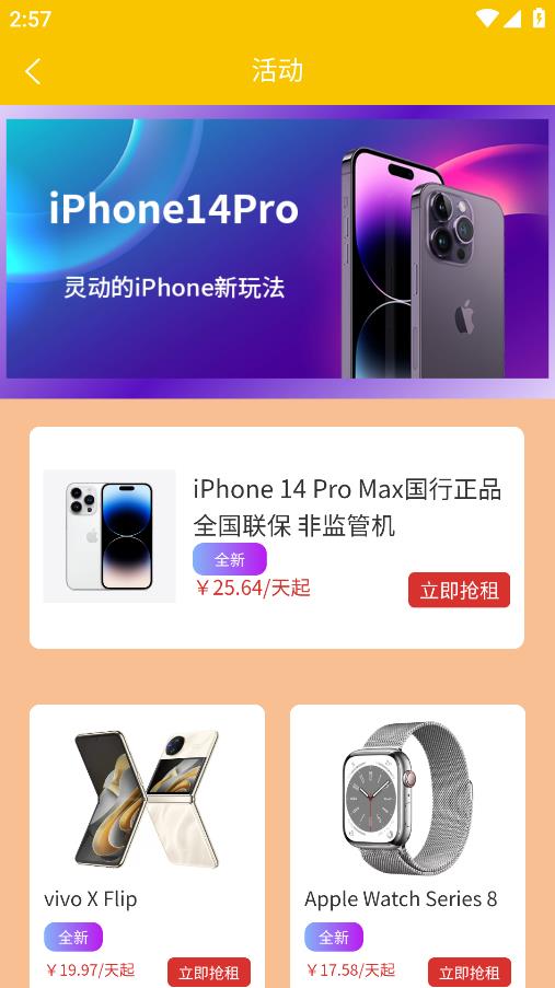 大圣租物APP安卓版