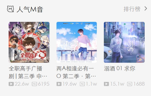 missevan手機(jī)客戶端(現(xiàn)貓耳FM)