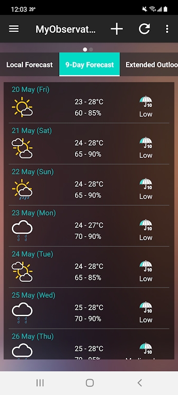 官方版我的天文臺(tái)App