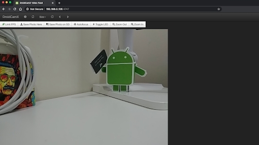 DroidCam手機(jī)端
