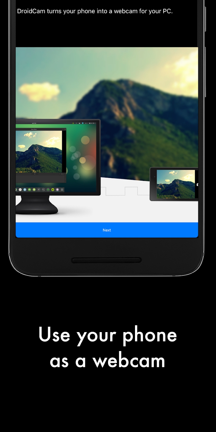 DroidCam 移動端應(yīng)用