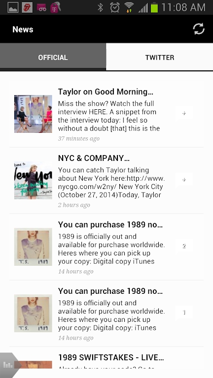 Taylor Swift官方應(yīng)用程序