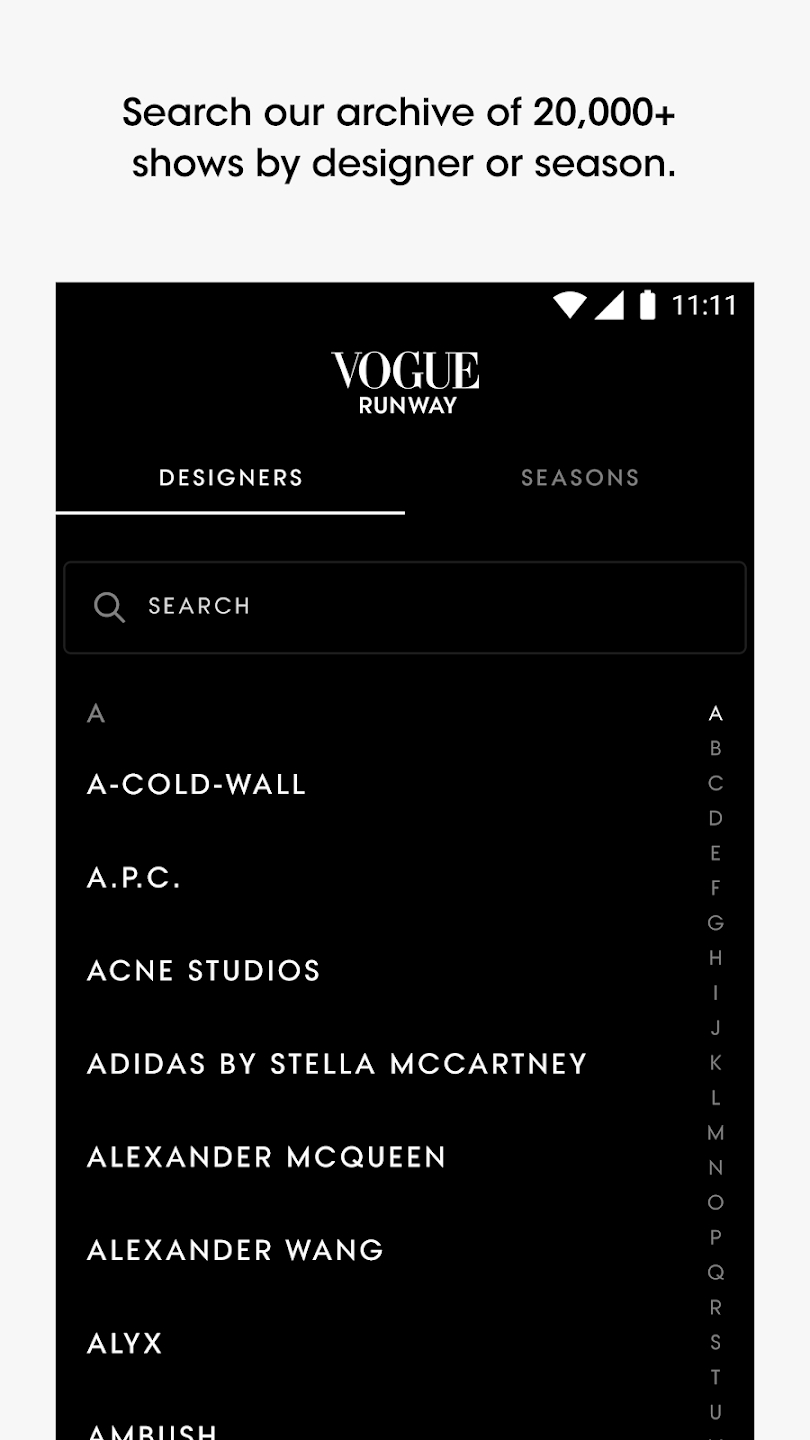 Vogue Runway 官方應(yīng)用