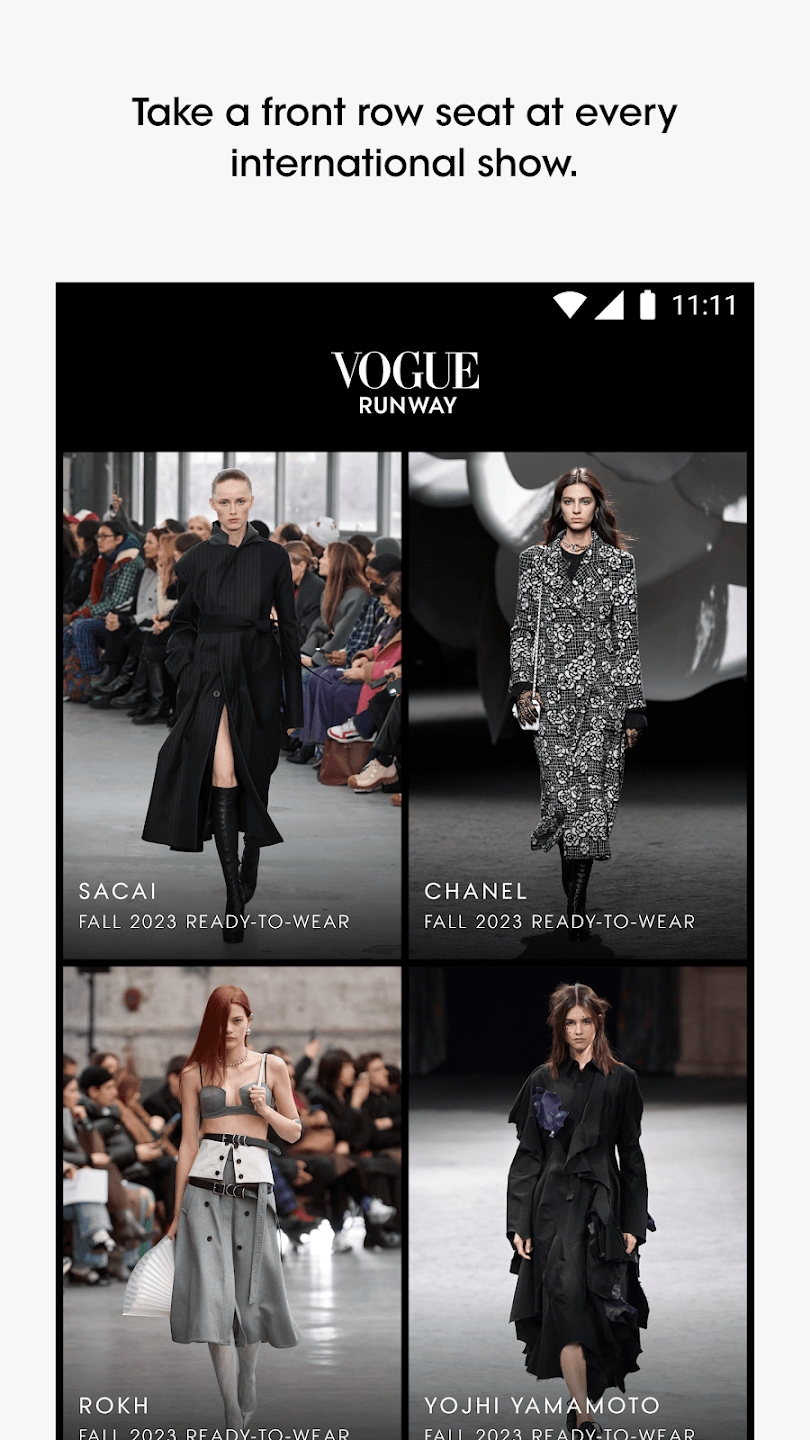 Vogue Runway 官方應(yīng)用