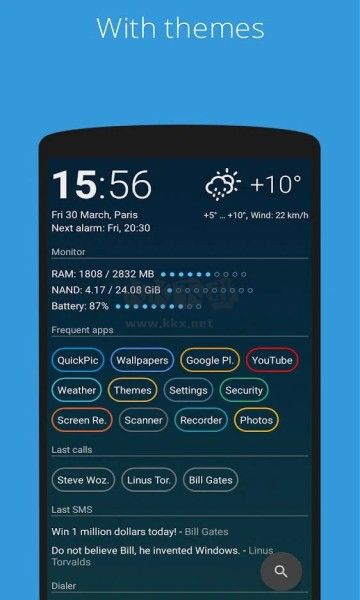 AIO Launcher 4.9.7 高級(jí)版桌面啟動(dòng)器
