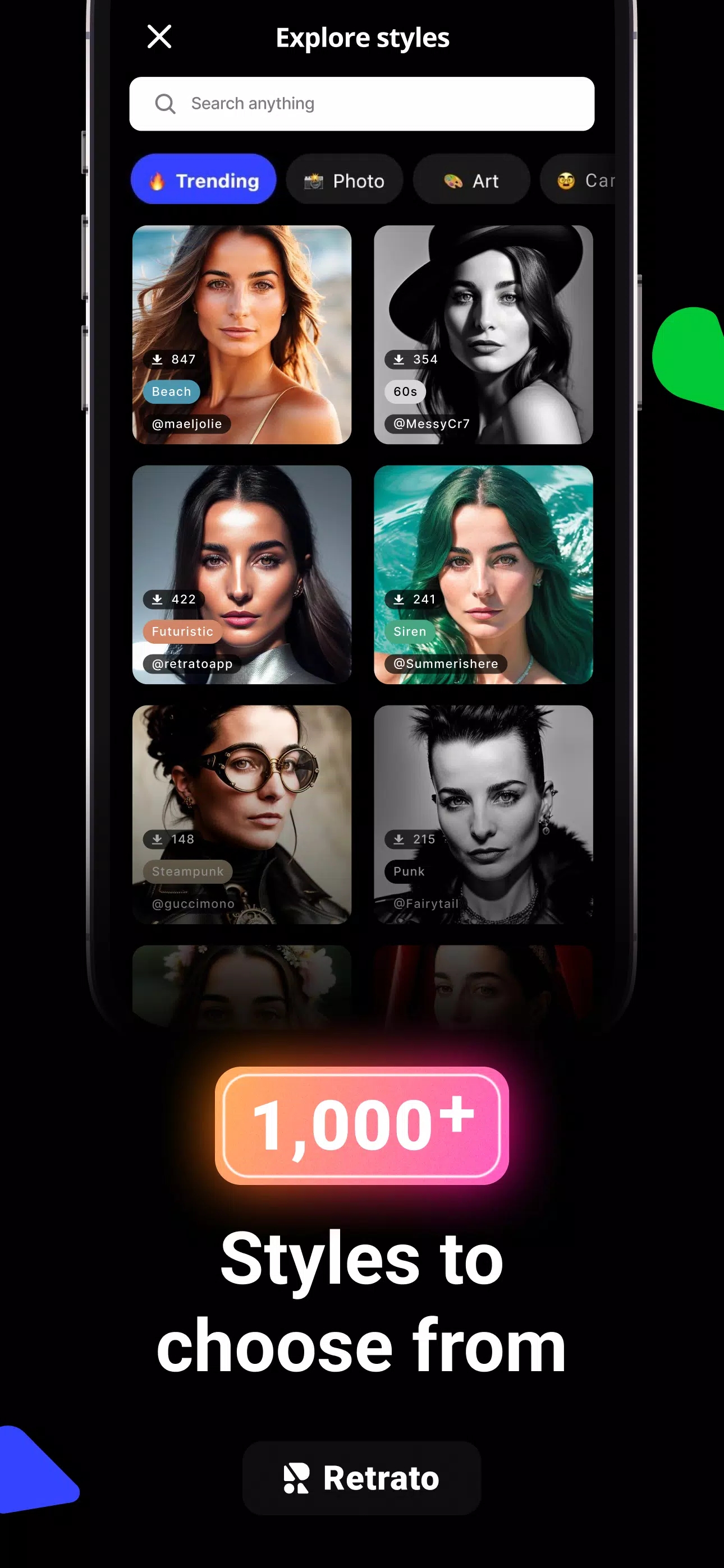 Retrato App for Android