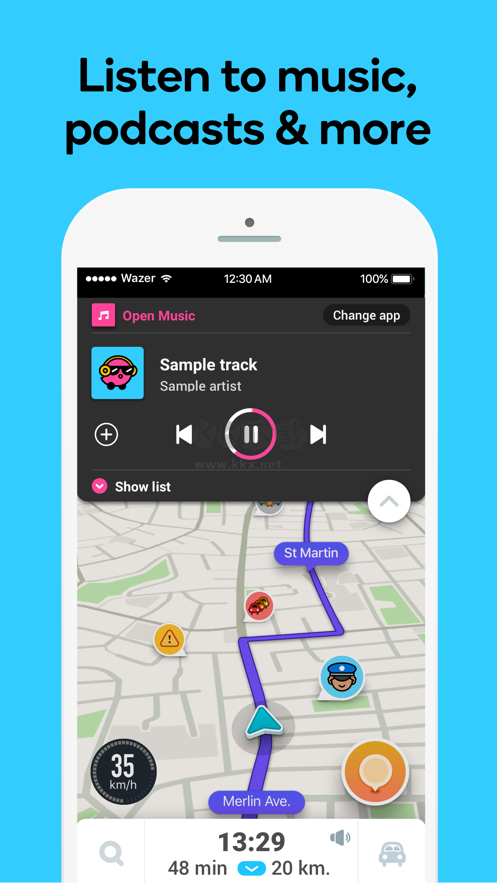 Waze地圖2024 v4.99.0.2 最新版